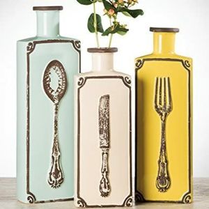 Global Amici Three Utensil Vase Set